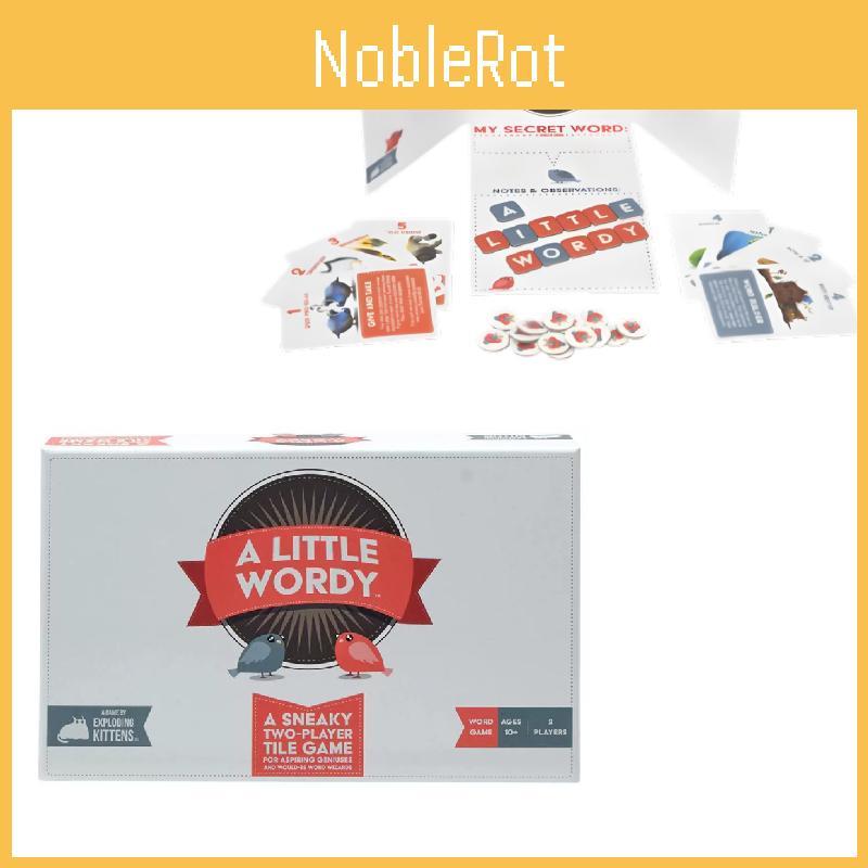 Wordy A Little By Exploding Kittens Card Games Adults Kids Family Board Game