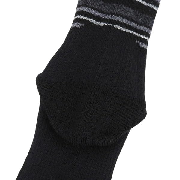Merino Wool Trekking Socks 1118421 M [Montbell] Men's (Black (BKH) / (24-26cm))
