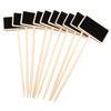 10 Mini Wooden Message Blackboard Chalk Board Wedding Reception Holder Plate