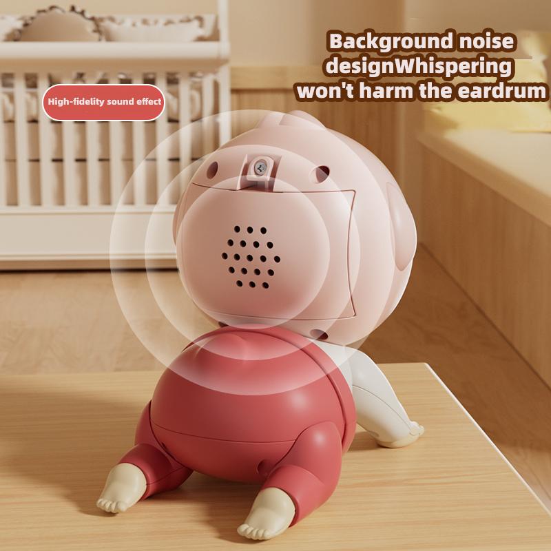 Music Crawling Doll Baby Toy 0-1 Year Old Learning Crawling Guidance and Head-lifting Training Soothing Toy Children's Day Gi