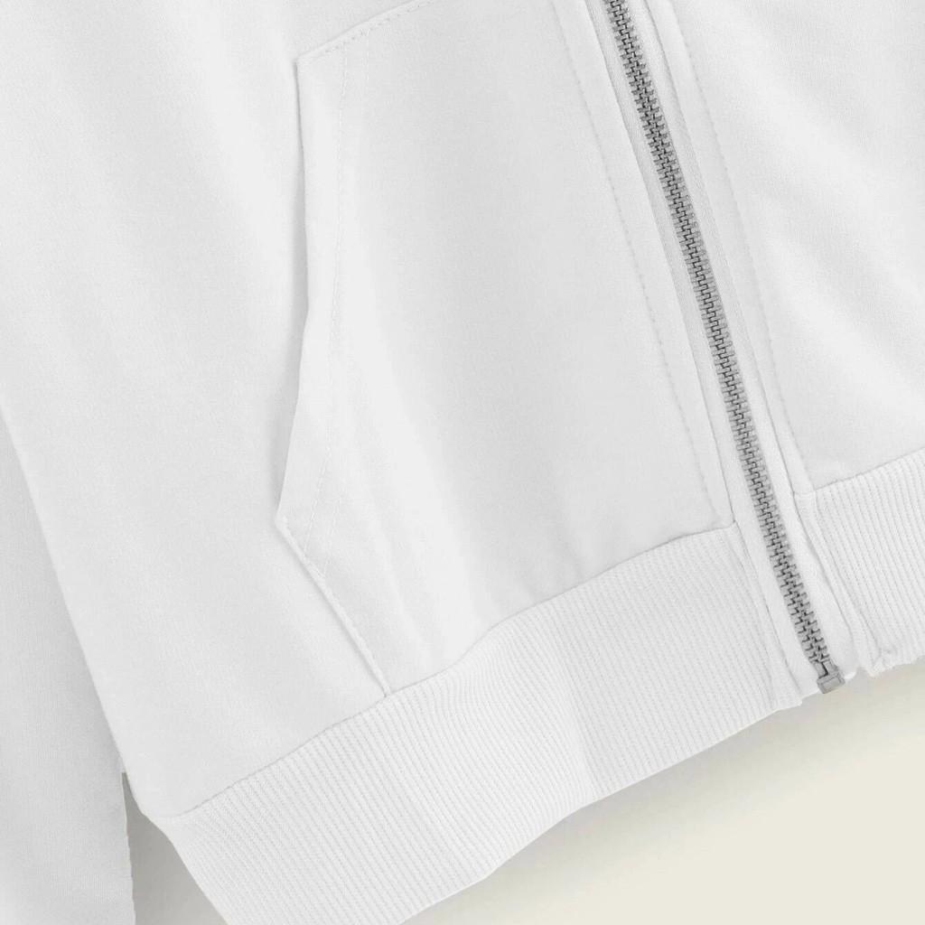 Women Casual Long Sleeve Zipper Pocket Shirt Hooded Sweatshirt Tops