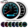 85mm Car Boat Tachometer Gauge 3000/4000/6000/7000/8000RPM Tacho Meter Gauge With Hourmeter Waterproof 7 Color Backlight 12V 24V