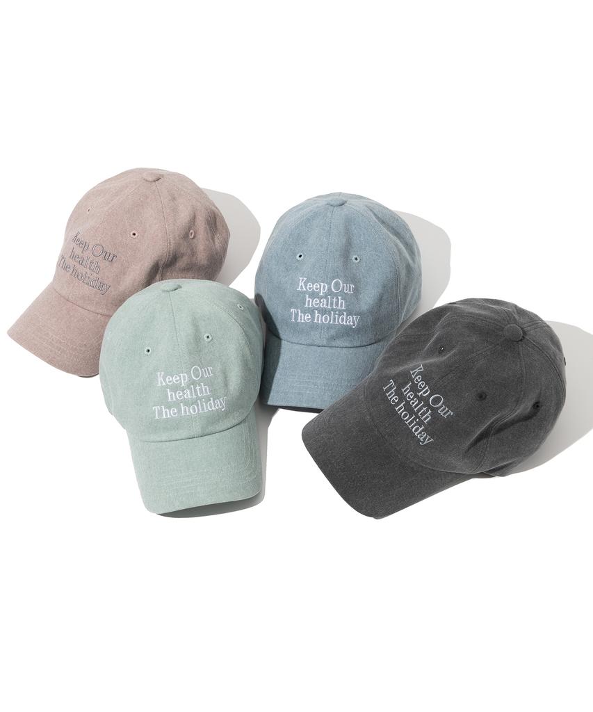 MILLO ARCHIVE Holiday Signature Ball Cap [Blue Grey]