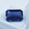 Natural Blue Tanzanite Loose Gemstone 17.20 Ct Emerald Cut for Jewelry Making and Gem Collections