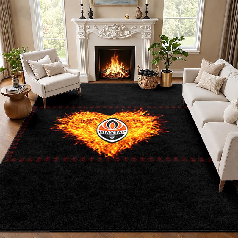 FC Shakhtar Donetsk Carpet Door Mat for Living Room or Bedroom Protective Mat Under Chair Office Decoration Christmas Gift Birthday Present