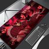 Red Anime Extended Desk Mat Laptop Cute H-hazbin XXL Hotel Mouse Pads PC Gamer Cabinet Mousepad A-alastor Non Slip Keyboard Rug