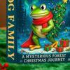 Frog Theme 2025 Christmas Advent Calendar 24 Day Countdown Box with 12 Acrylic Hanging Ornaments Xmas Tree Decorations