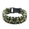 2 Stück Outdoor-Sportarmbänder Paracord-Schnurarmbänder Survival-Handgelenkkette