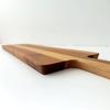 KATOMOKU Cutting Board, Large, km-39L, Solid Wood, Perfect for Photos, Kitchen, Outdoors, 56cm x 15cm x 1.5cm