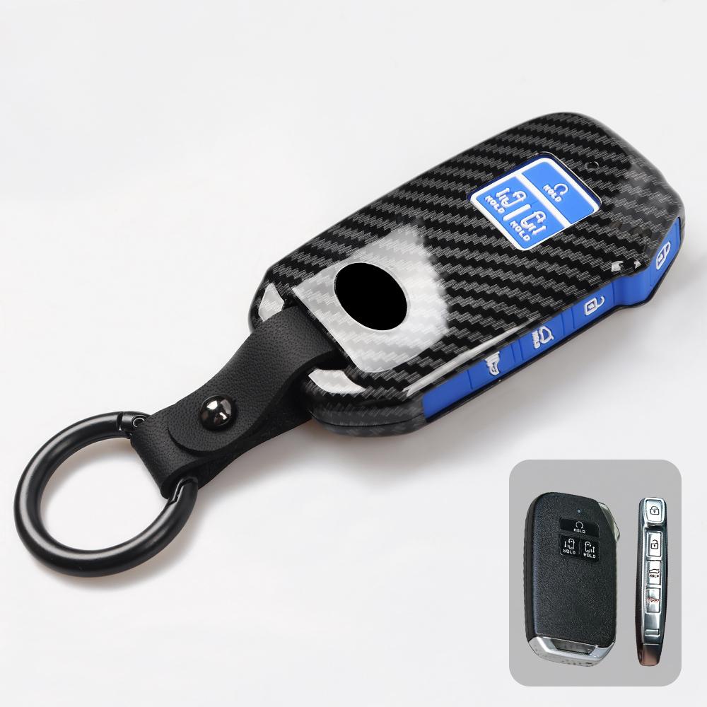 ABS Car Key Case Cover For Kia K5 DLS GT Sorento 4 Carnival Sedona MPV   2022 Remote Fob Shell Accessories Car