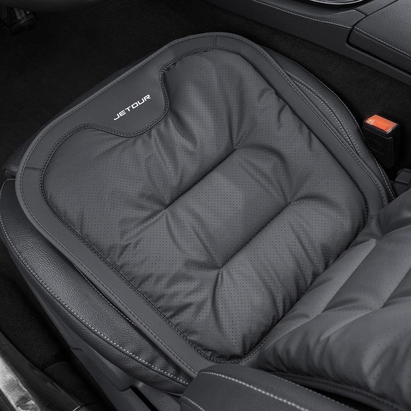 Jietu All-Season Breathable Car Seat Cushion - Stain-Proof, Anti-Slip Rear Seat Pad