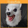 Nueva Máscara de Lobo Gris de Peluche Fiesta de Halloween Disfraz de Animal Con Diversión DIY Para Eventos de Cosplay