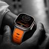 Bands For Apple Watch Strap Ultra 3 2 49mm 46mm 45mm 44mm 42mm Sport Silicone Bracelet Correa IWatch Series 11 10 9 8 7 6 5 SE 3