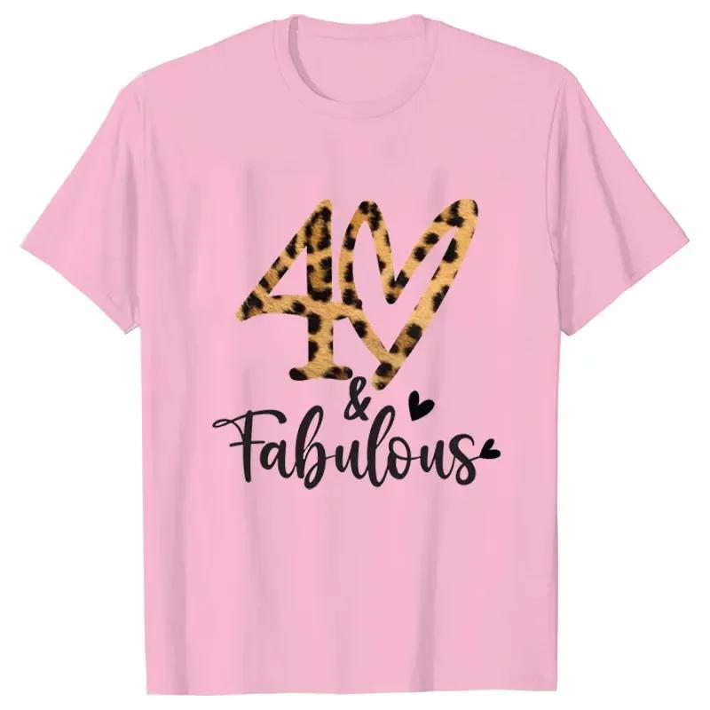 Women TShirt Th Birthday Crew Tshirt Friends Birthday Party Top Hello Leopard Graphic Print Shirt Aesthetic Streetwear Tee