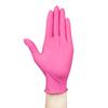 High-Elastic Black Nitrile Gloves - Disposable, Protective, Latex-Free