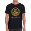 Spartan Helmet Logo Unisex Mens T Shirt Womens Tops Tees