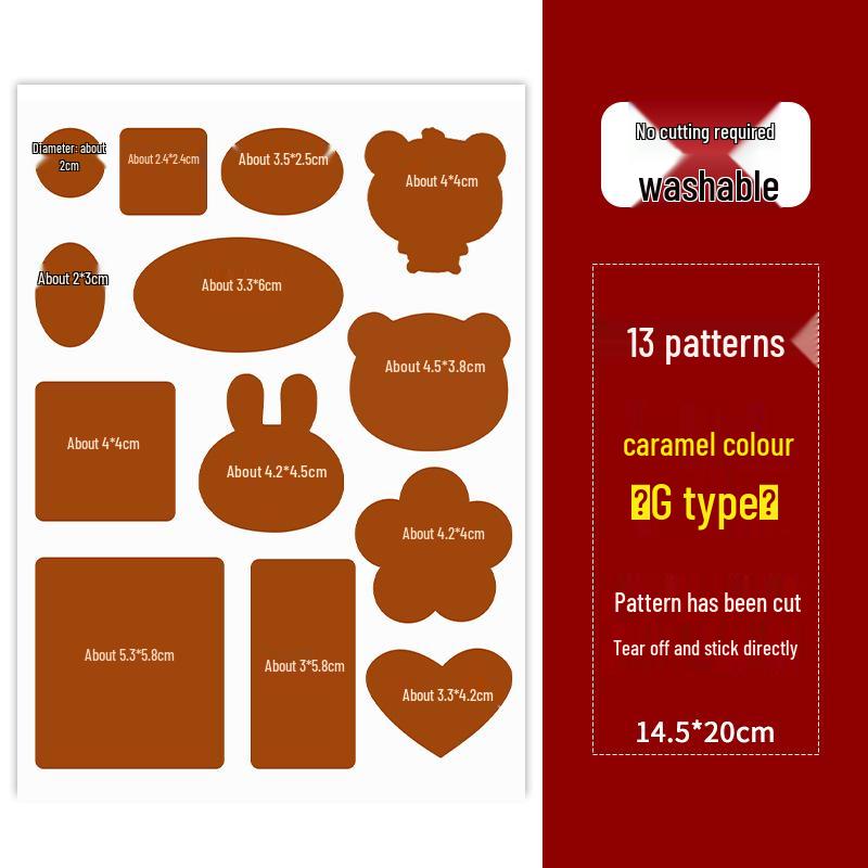 16-Color Self-Adhesive Seamless Repair Patch for Clothes and Jackets