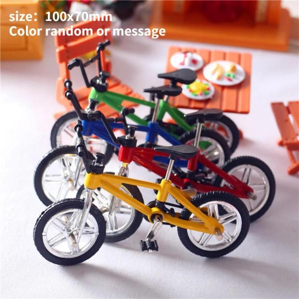 Dollhouse Mini Scene Accessories Simulation Mini Sports Goods Mountain Bike Skateboard Baseball Bowling Racket Tennis Model