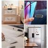 Slim Magnetic Car Phone Holder Strong Adhesion Portable Design For Dashboard Home Office Daily Use