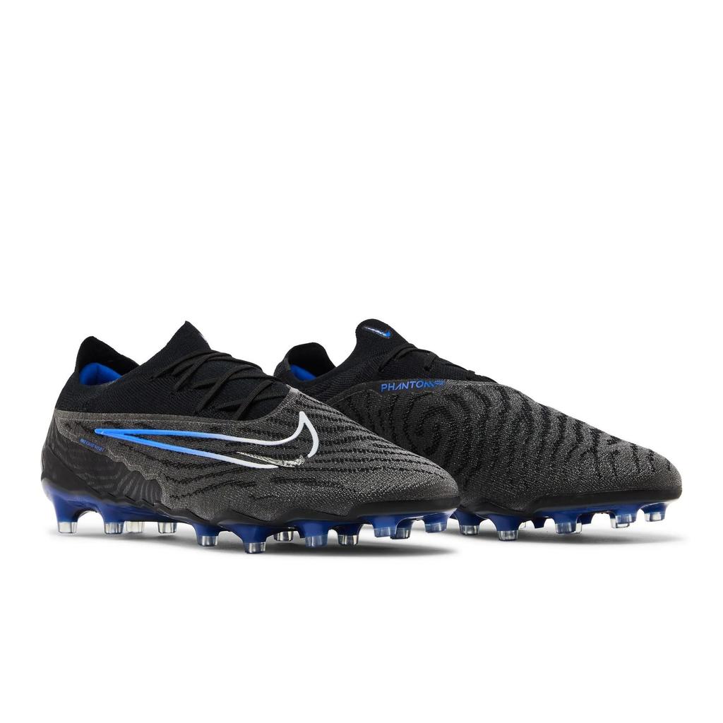 Nike Phantom GX Elite AG Pro 'Shadow Pack' (Unisex) Black / Hyper Royal / Chrome Soccer Shoes DD9441 040