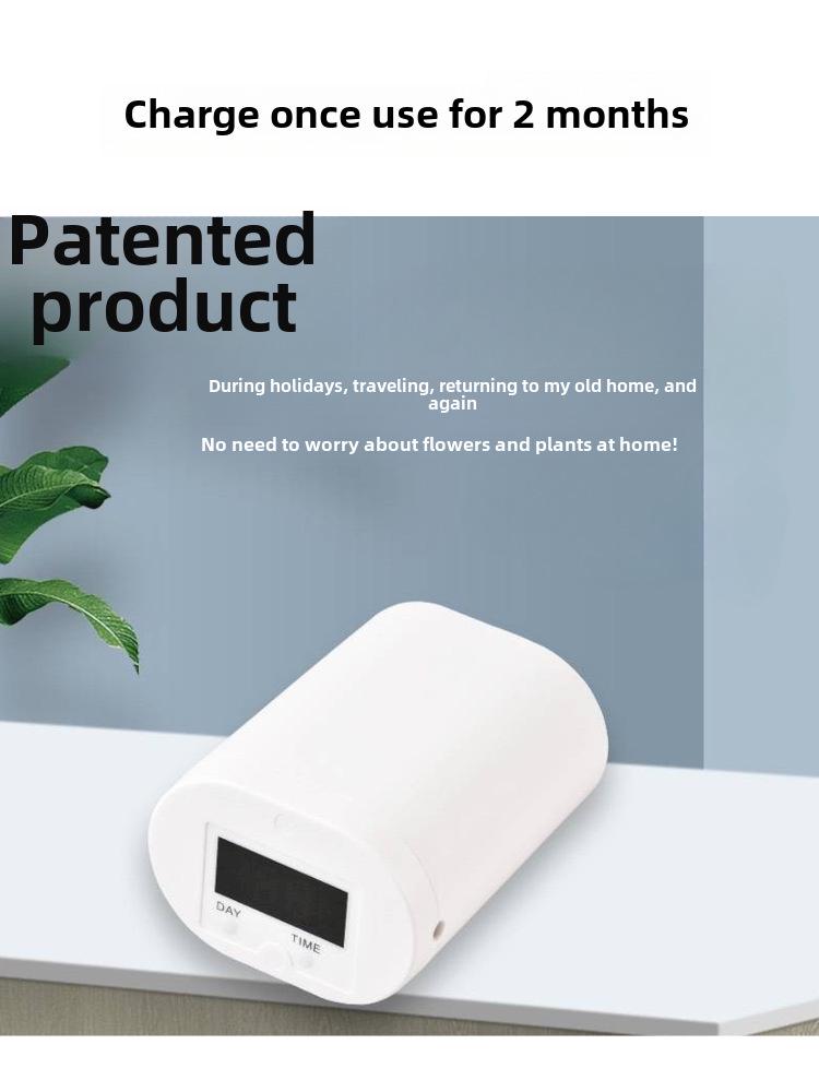 Smart Automatic Plant Watering System with Timer for Gardens and Potted Plants