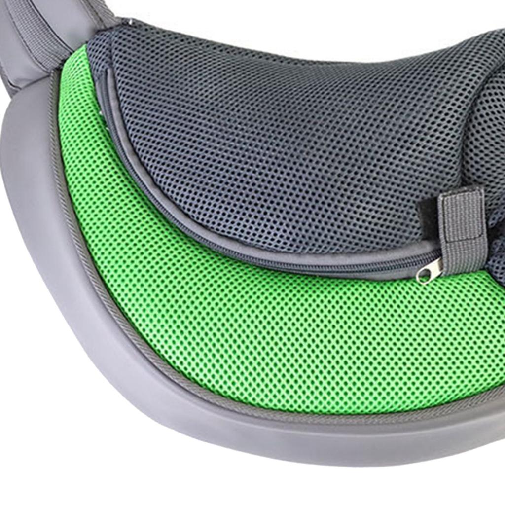 Pet Chest Bag Front Pocket Sling Carrier Single Shoulder Breathable Mesh Pet Carrying Pouch for Small Dogs Cats