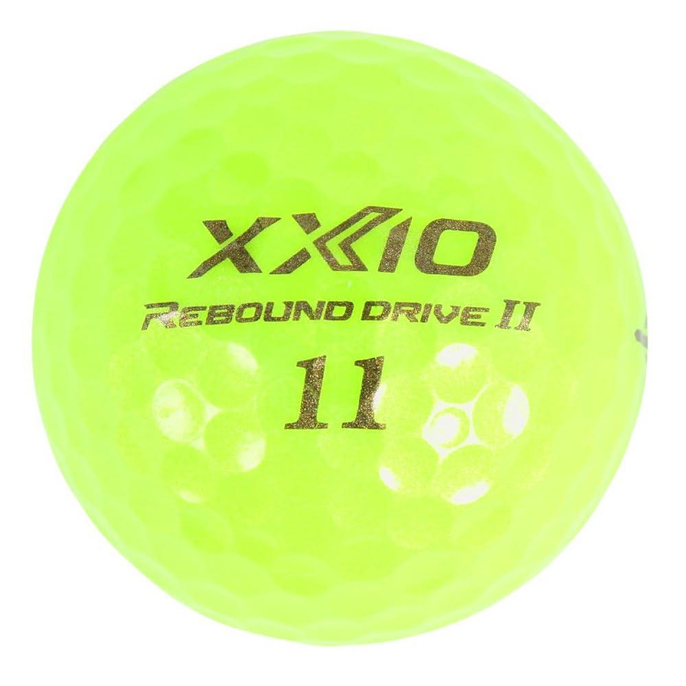 XXIO Rebound Drive Golf XXIO RD2 XN RD2 ŻÓŁTY Rękaw x Piłki, (3 szt) (Żółto-zielony/FF/Męski)