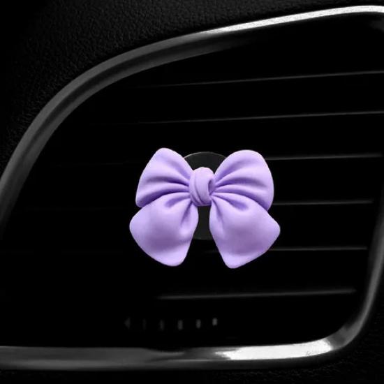 Bow-knot Car Air Vent Freshener Perfume Clip Woman Car Art Air Conditioning Clip Car Interior Decoration Accessories