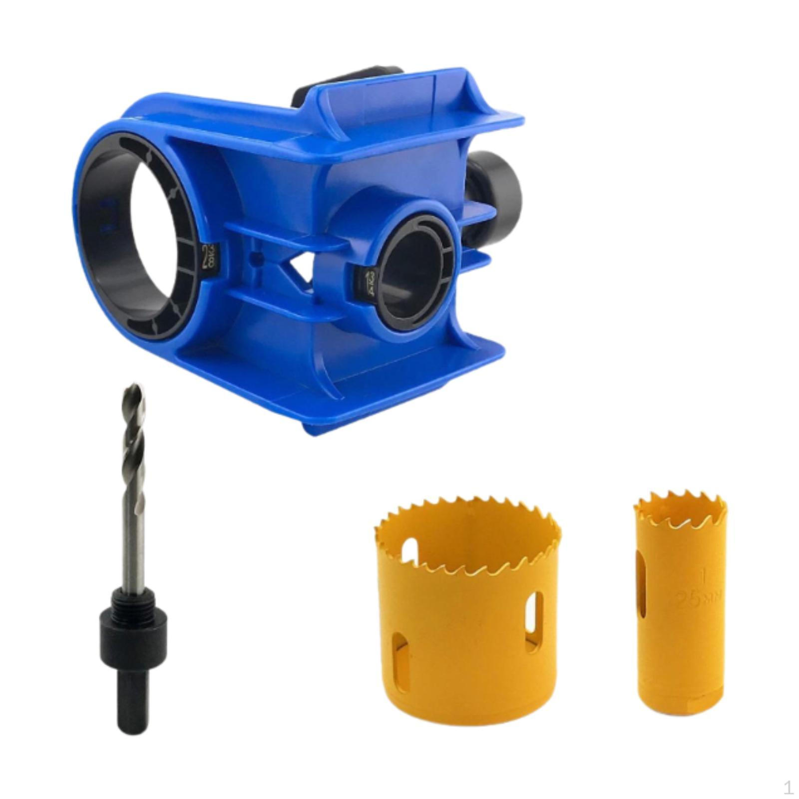 

Комплект для установки дверного замка 2 регулируемые втулки кондуктор замки открыватель отверстий точная фурнитура синий