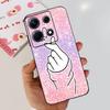 For Infinix Note 30i Case X6716 Stylish Cat Flowers Painted Cover Soft Silicone Phone Case For Infinix Note 30 Pro Note30 Bumper