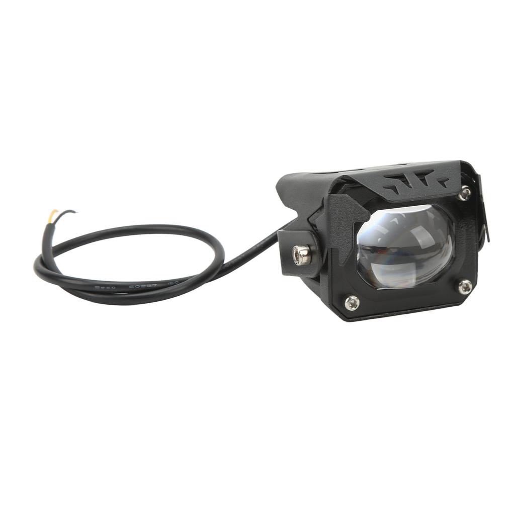 LED Electric Bike Light Aluminum Alloy High Brightness Bicolor Lens Electric Bike Spotlight DC 12 To 100V
