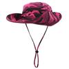 Tactical Hat Camouflage Big Brim Visor Outdoor Sun Protection Bucket Hat Big Head Circumference Sun Hat Fishing Jungle Hat Summer