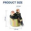 Starter Solenoid Relay For Honda TRX90 TRX200 TRX300 TRX350 TRX400 TRX420 TRX450TRX500 TRX520 TRX650 TRX680 Rancher FourTrax Foreman ATV