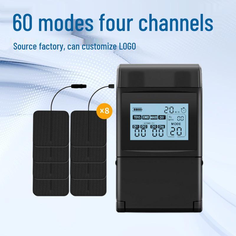 60-Mode TENS 7000 Meridian & EMS Pulse Massager for Neck, Shoulder, and Cervical Spine