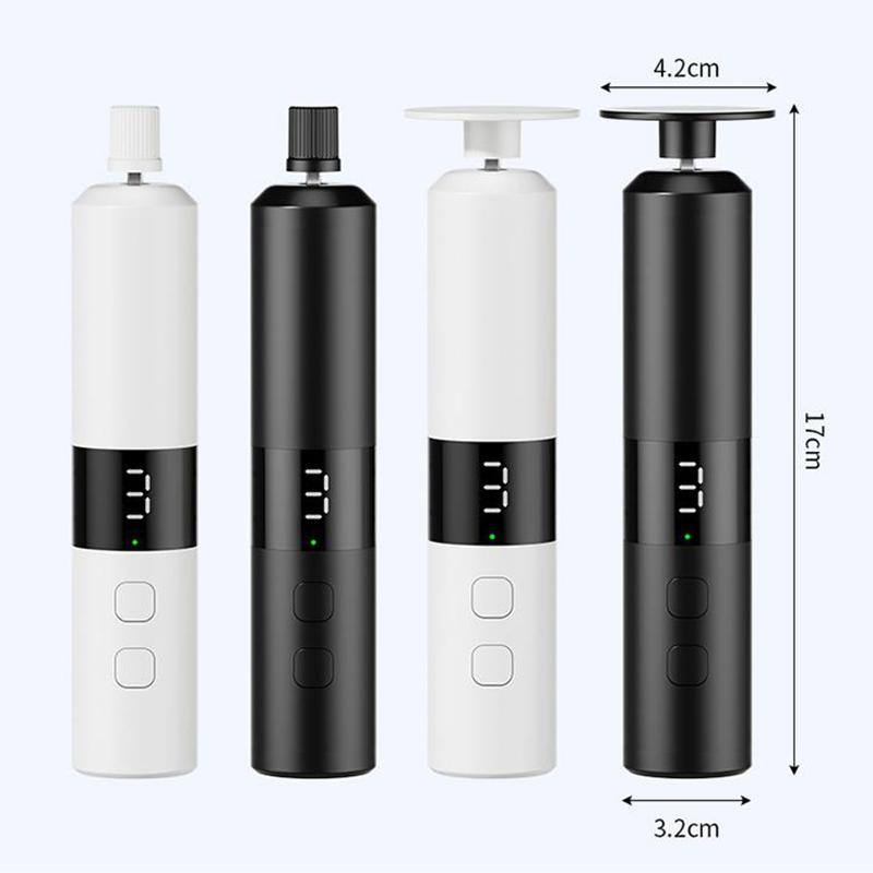2-1 Rechargeable Foot Callus Remover and Nail Drill Combo with User-Friendly LED Display