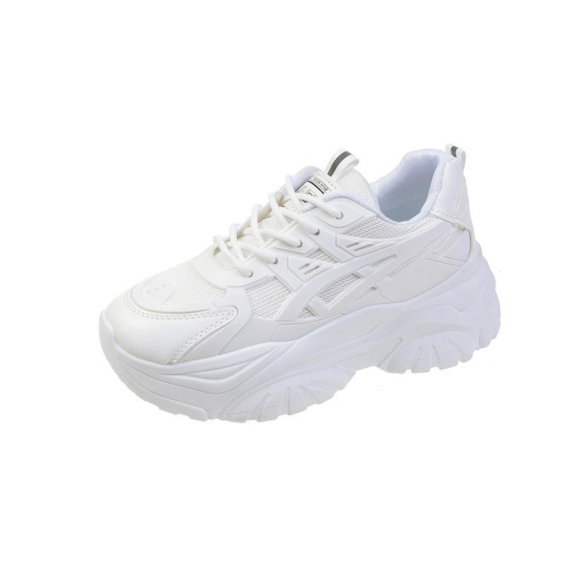 

Summer shoes women s summer new simple fashion breathable thick sole casual sports 35 білий