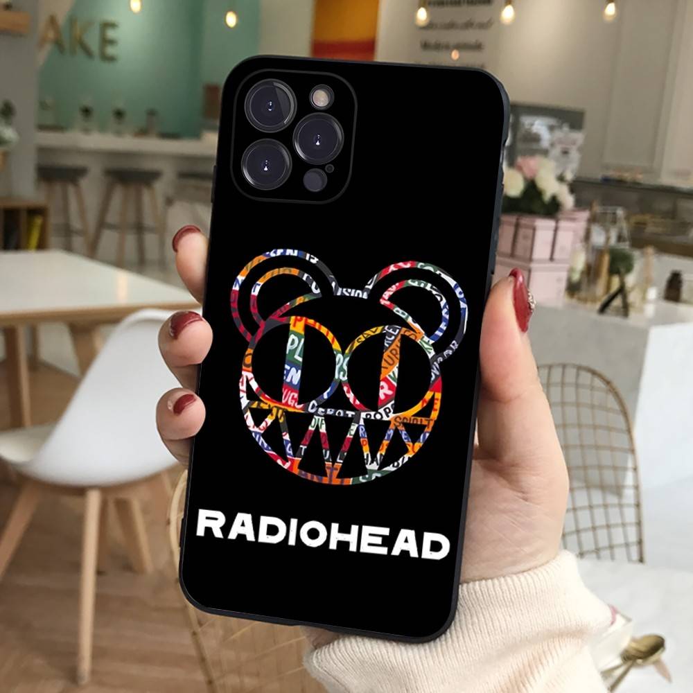 R-Radiohead Rock Band Phone Case For IPhone 17 Air 16 Pro Max 15 14 13 12 11 Mini Soft TPU Back Cover