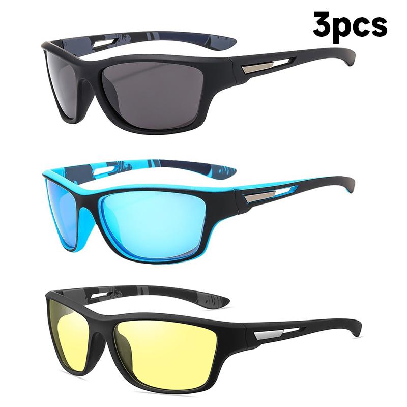 1/3 Stück Heiße Outdoor Radsport Schutzbrille Männer und Frauen Spiegelbrille Fahrsonnenbrille