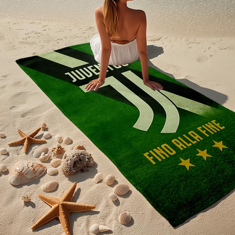 Juventus Endurance Poster Microfiber Beach Towel, Lightweight And Quick-Dry, for Summer Travel, Beach Essential, Swimming Pool