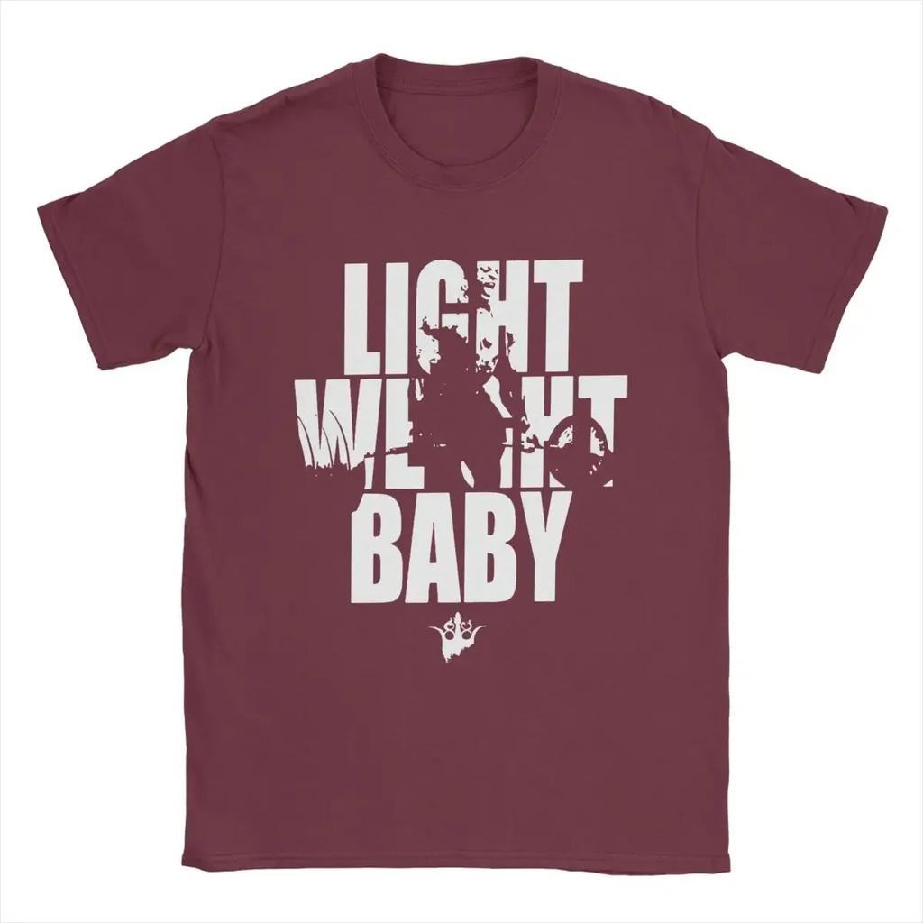 Leichtes Baby Ronnie Coleman Herren-T-Shirt, einzigartiges T-Shirt, kurzärmelig, Rundhalsausschnitt, Baumwolle, Geburtstagsgeschenk, Kleidung