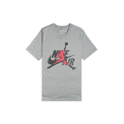 Air Classics T-Shirt mit Jumpman-Print Herren Tops Grau BV5905-091