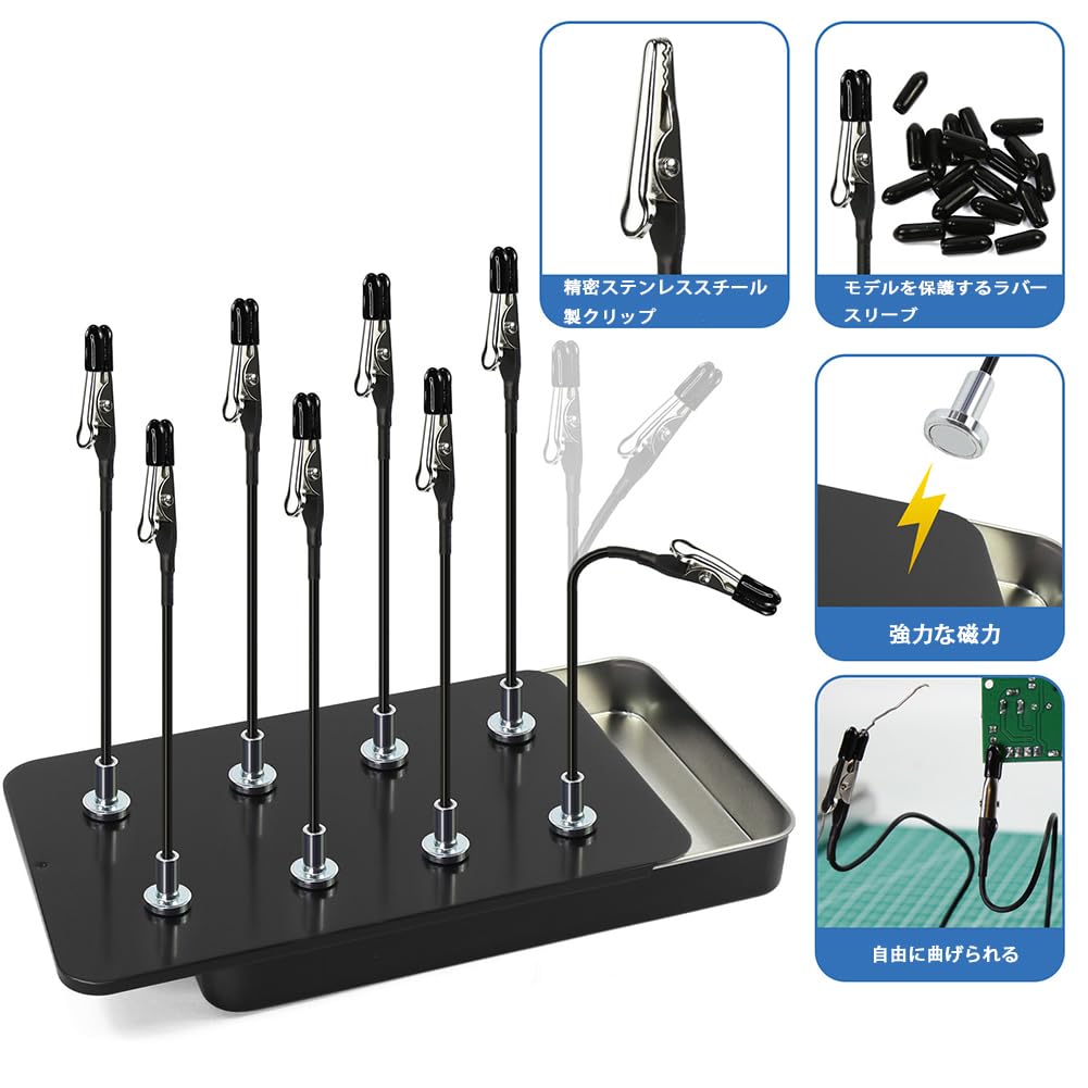 TUDOUZZZ Painting Painting Painting Set of 12 Painting with Rubber Cover Painting Tools Set for Plastic Models and Made of Metal Sticks, Stand,