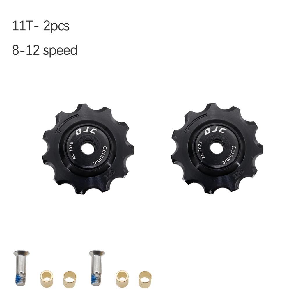 DJC 12 Speed Ceramic Bearing Pulley Wheel Guide Roller Jockey 11T 12T 13T 14T MTB Road Bike for Shimano for Sram 12s AXS T-TYPE