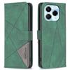 BINFEN COLOR For Infinix Note 40X 5G Phone Cases Wallet Stand Geometry Imprint Leather Cover
