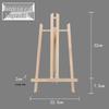 Wooden Foldable Mini Tabletop Easel for Painting and Sketching