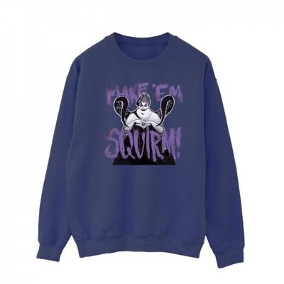 Mens Villains Ursula Purple Sweatshirt