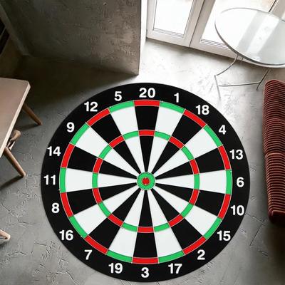 Dartscheibenmatten Wasser-Feuer-Design Bier-Thema Spielzimmerteppiche Rutschfeste Bodenmatten für die Heimunterhaltung