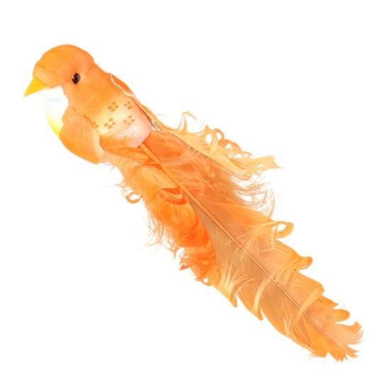 Artificial Birds Simulation Foam Birds with 3D Feather Tail Realistic Clip