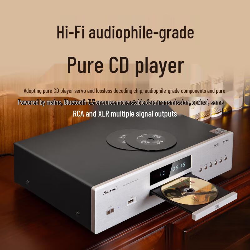 SANSUI F32 HIFI Tube Amplifier & CD Player System