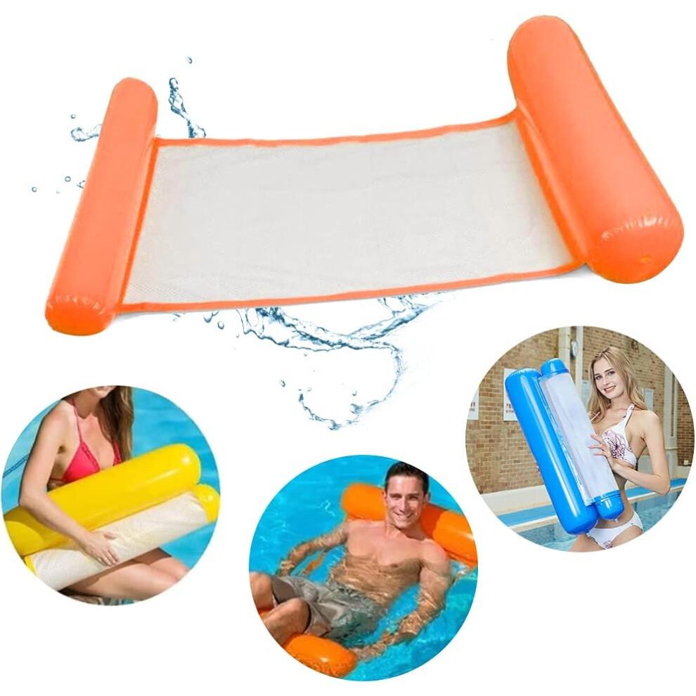 Portable Water Hammock, Ergonomic Design for Versatile Pool Accessories, Supports Up To 200 Kg, Quick-drying, Inflatable Float